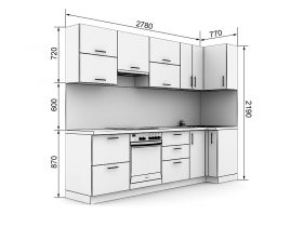 Кухня с размерами — проекты - фото №9
